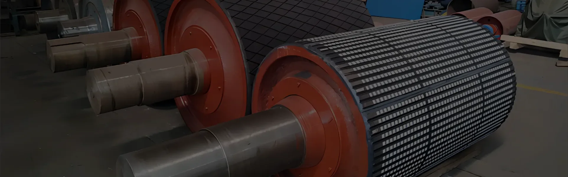 belt conveyor pulleys
