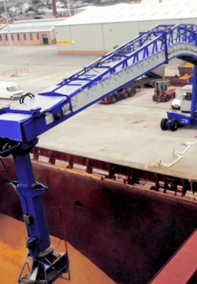 Mobile Grain Ship Loading