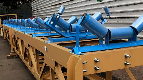 self-align idler for belt conveyor