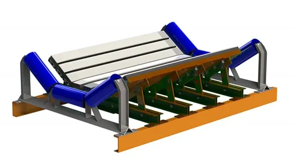 belt conveyor impact bed