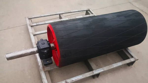 conveyor drive pulley for belt conveyor