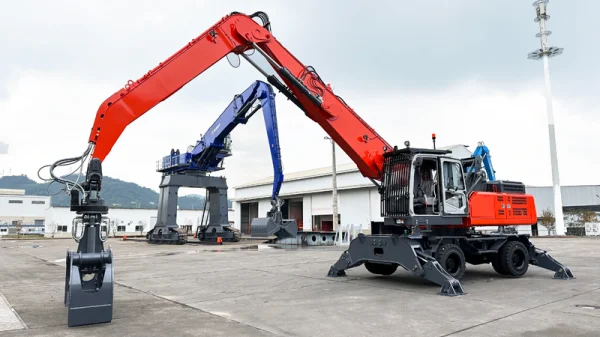 BHW35-8 35T Mobile Material Handler - Wheeled
