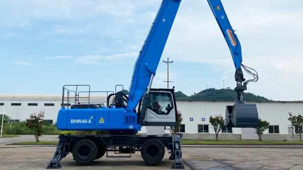BHW40-8 40T Mobile Material Handler - Wheeled