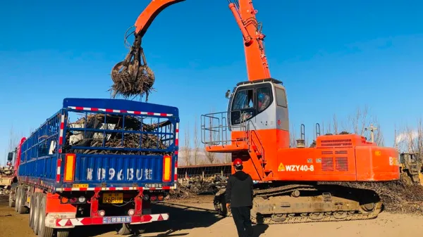 40T Mobile Material Handler (WZY40-8) - Tracked