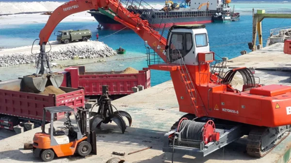WZYD56-9 55T Mobile Material Handler - Tracked