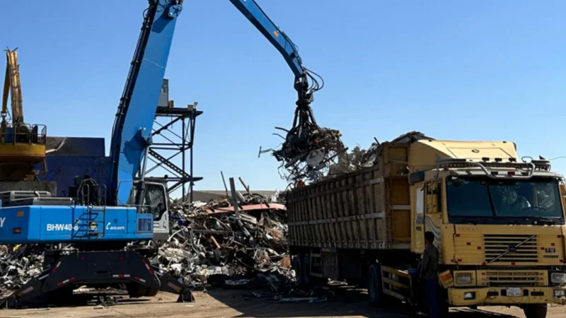 Metal Scrap Material Handler