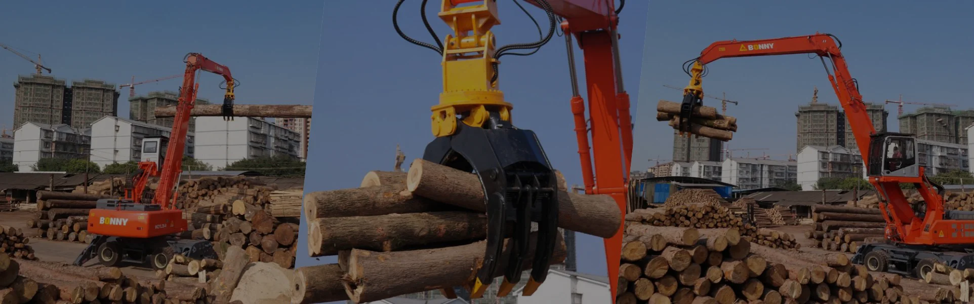mobile scrap handler for scrap metal and steel mills