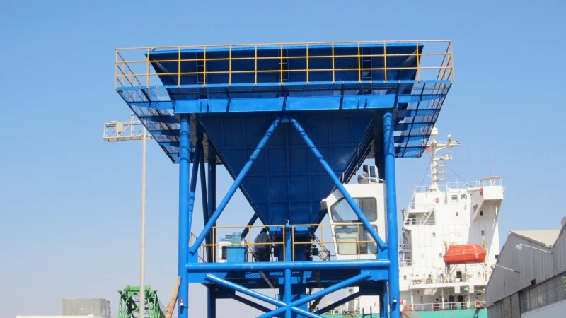 Normal Mobile Hopper for Ship Unloading