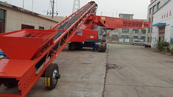 mobile concrete placing machine