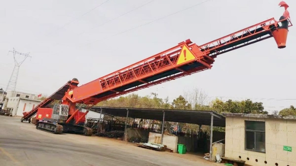 mobile concrete placing machine