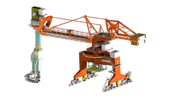 Chain Bucket Ship Unloader