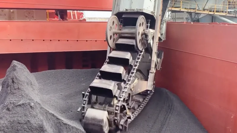 Chain Bucket Ship Unloader
