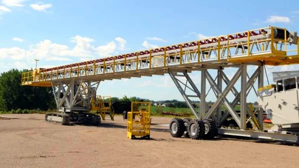 mobile bridge conveyor